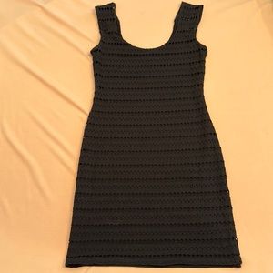 Aqua black mini skirt. Size small.